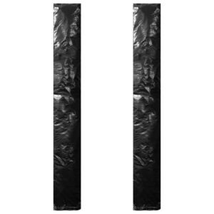 Pood24 päikesevarjukatted lukuga, 2 tk, PE 250 cm