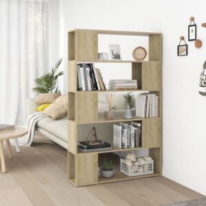 POOD24 стеллаж/перегородка дуб 100 х 24 х 155 см, ДСП
