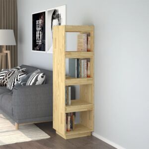 POOD24 книжный шкаф/перегородка, 40x35x135 см, массив сосны