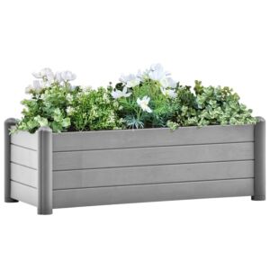 Pood24 peenrakast, PP, kivihall, 100x43x35 cm