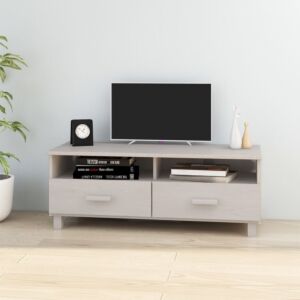 POOD24 Тумба под ТВ, белый, 106x40x40 см, дерево сосна