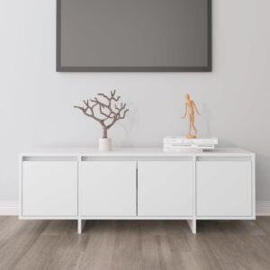 POOD24 Тумба под ТВ, белый, 120 х 30 х 40,5 см, ДСП