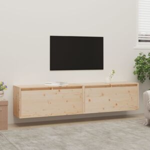 POOD24 Навесные шкафы 2 шт, 80x30x35 см, сосна