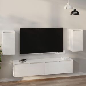 POOD24 навесные шкафы, 2 шт, белые, 30x30x60 см, сосна
