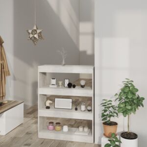 POOD24 книжный шкаф/перегородка, бетонный холл, 100x30x198 см, искусственное дерево