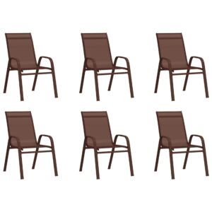 Pood24 virnastatavad aiatoolid 6 tk, pruun, tekstileenkangas