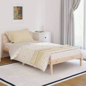 810420 Pood24 Bed Frame Solid Wood Pine 100x200 cm