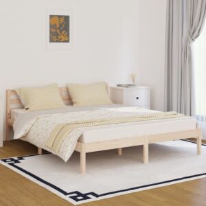 810440 Pood24 Bed Frame Solid Wood Pine 160x200 cm