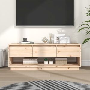 Тумба под ТВ Pood24, 110,5 x 34 x 40 см, сосна