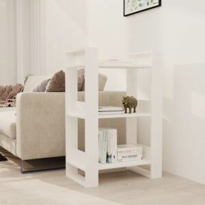 Pood24 книжная полка/перегородка, белый, 60 x 35 x 91 см, сосна