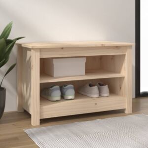 Pood24 скамья для обуви, 70 x 38 x 45,5 см, сосна