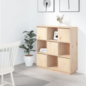 Pood24 высокий шкаф, 110,5 x 35 x 117 см, прочная сосна
