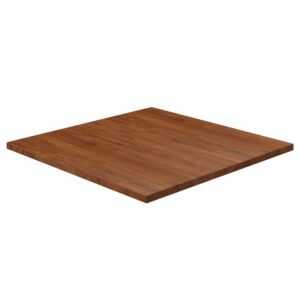 Pood24 kandiline lauaplaat, tumepruun, 80x80x2,5 cm, töödeldud tamm