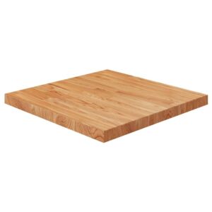 Pood24 kandiline lauaplaat, helepruun, 60x60x4 cm, töödeldud tammepuit
