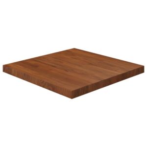 Pood24 kandiline lauaplaat, tumepruun, 60x60x4 cm, töödeldud tammepuit