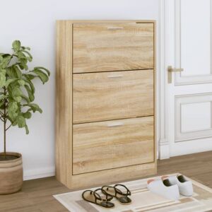 Pood24 обувной шкаф, дуб сонома, 63 x 24 x 103 см, искусственное дерево