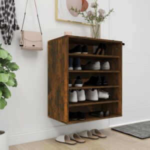 Pood24 обувной шкаф, копченый дуб, 60x35x70 см, искусственное дерево
