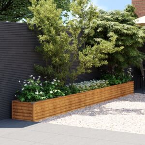 Pood24 taimekast, 482 x 50 x 36 cm, Corten-teras
