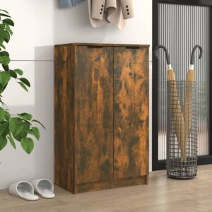Pood24 обувной шкаф, копченый дуб, 59 x 35 x 100 см, искусственное дерево