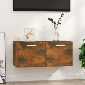 Pood24 навесной шкаф, копченый дуб, 80 x 35 x 36,5 см, искусственное дерево