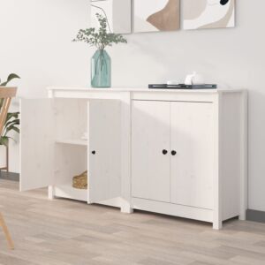 Pood24 Серванты 2 шт, белые, 70 x 35 x 80 см, дерево сосна