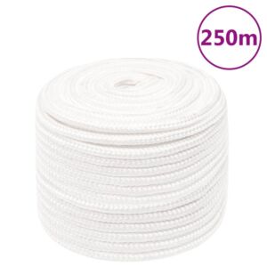 Pood24 paadiköis, täisvalge, 12 mm, 250 m, polüpropüleen