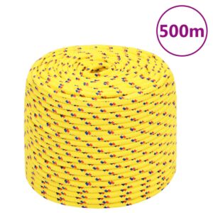 Pood24 paadiköis, kollane, 10 mm, 500 m, polüpropüleen