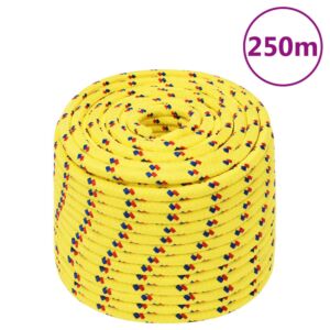 Pood24 paadiköis, kollane, 14 mm, 250 m, polüpropüleen