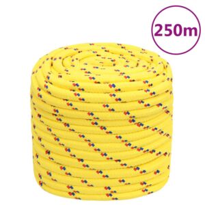 Pood24 paadiköis, kollane, 16 mm, 250 m, polüpropüleen