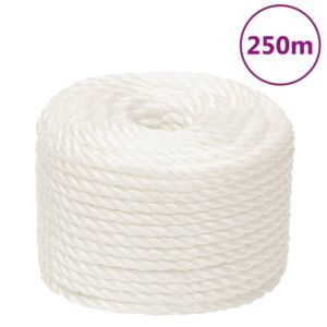 Pood24 töököis, valge, 12 mm, 250 m, polüpropüleen