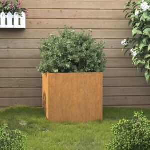Pood24 taimekast, 49x47x46 cm, Corten teras