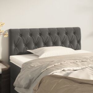 Pood24 voodipeats, tumehall, 90x7x78/88 cm, samet