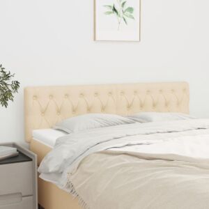 Pood24 voodipeatsid 2 tk, kreemjas, 72x7x78/88 cm, kangas