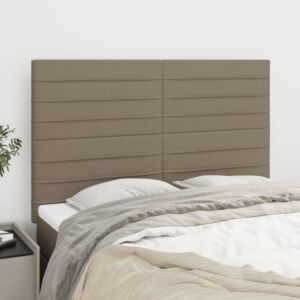 Pood24 voodipeatsid 4 tk, pruunikashall, 72x5x78/88 cm, kangas