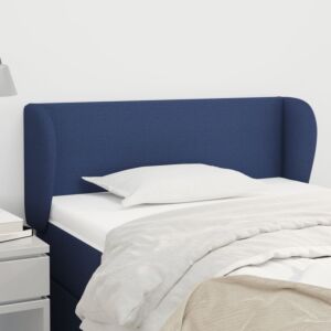 Pood24 voodipeats servadega, sinine, 83x23x78/88 cm, kangas