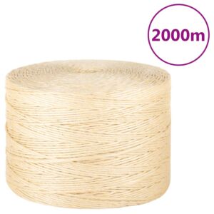 Pood24 köis 100% sisal 3 mm 2000 m