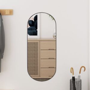 Pood24 seinapeegel, 25 x 60 cm, klaas, ovaalne