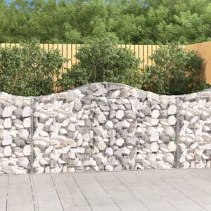 Pood24 kaarekujulised gabioonkorvid 2 tk, 200x30x100/120 cm, raud