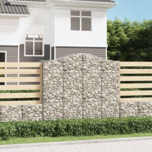 Pood24 kaarekujulised gabioonkorvid 2 tk, 200x50x180/200 cm, raud
