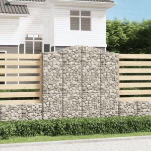 Pood24 kaarekujulised gabioonkorvid 2 tk, 200x50x200/220 cm, raud