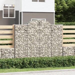 Pood24 kaarekujulised gabioonkorvid 30 tk, 200x50x160/180 cm, raud
