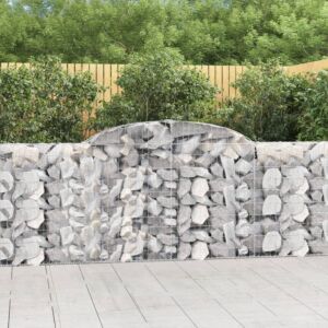 Pood24 kaarekujulised gabioonkorvid 2 tk, 300x30x100/120 cm, raud