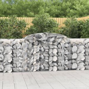 Pood24 kaarekujulised gabioonkorvid 2 tk, 300x50x100/120 cm, raud