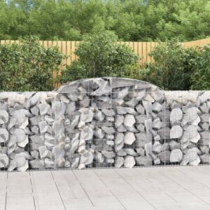 Pood24 kaarekujulised gabioonkorvid 20 tk, 300x50x100/120 cm, raud