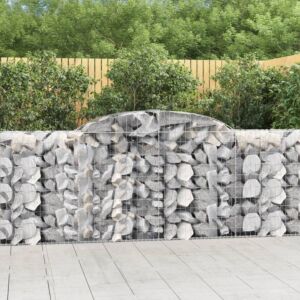 Pood24 kaarekujulised gabioonkorvid 25 tk, 300x50x100/120 cm, raud