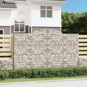 Pood24 kaarekujulised gabioonkorvid 13 tk, 300x50x180/200 cm, raud