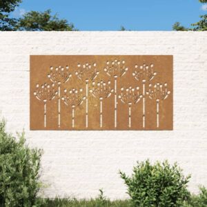 Pood24 aia seinakaunistus, 105x55 cm, Corteni teras, lilledisain