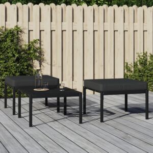 Pood24 aia jalapingid hallide patjadega, 2 tk, 60x60x35 cm, teras