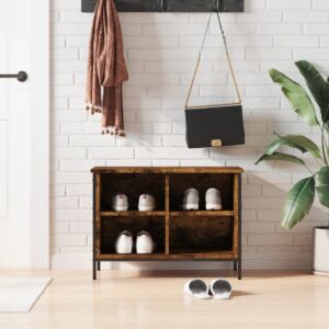 Pood24 обувной шкаф, копченый дуб, 69 x 35 x 50 см, искусственное дерево