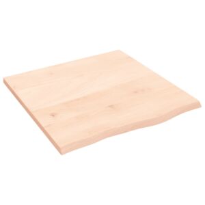 Полка настенная Pood24, 60x60x2 см, дуб необработанный